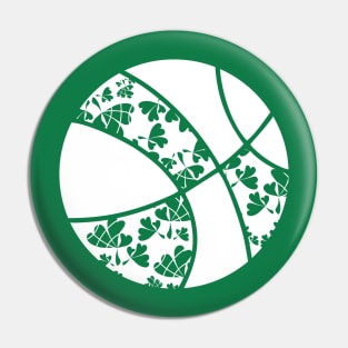 Happy st patricks day || Basketball Pin