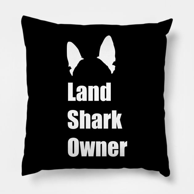Land shark owner Pillow by EvilDD