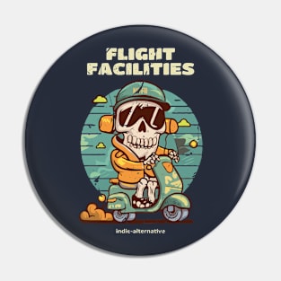 flight facilities Pin