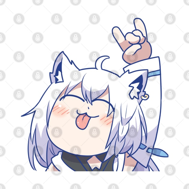 Shirakami Fubuki Chibi by Kent