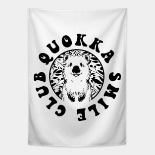 Quokka Smile Club Tapestry