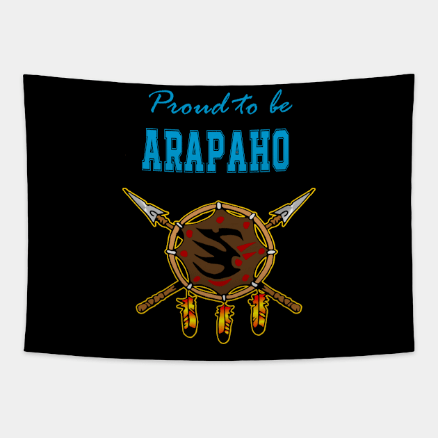 Native American Arapaho  Pride Tapestry by Jaya Moore