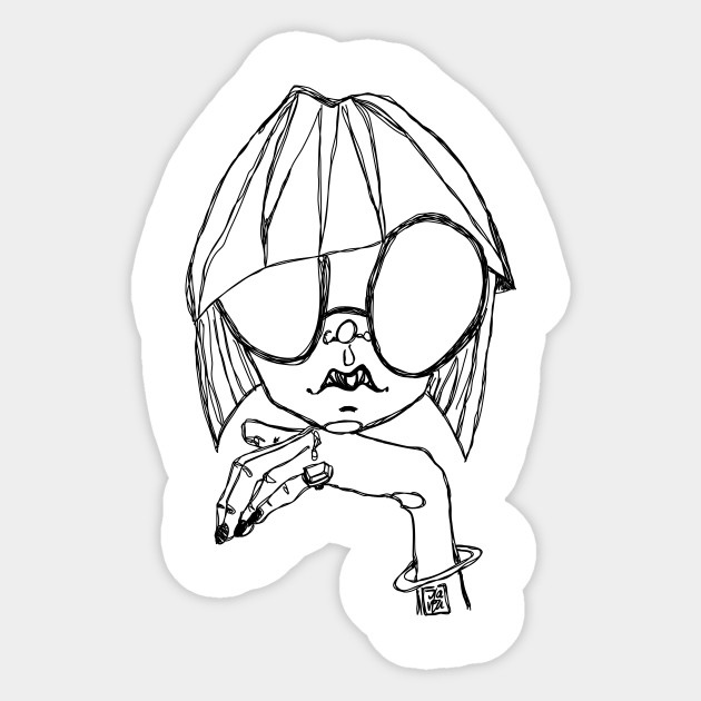 Girl With Sunglasses And Bob Haircut