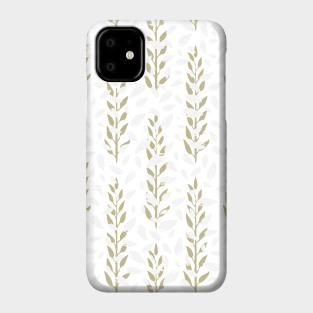 Olive Green Branches Seamless Pattern Phone Cases Iphone And Android Teepublic Au