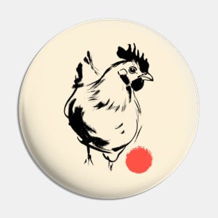 Fuji Chicken Pin