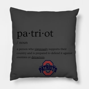 Oakland High School Patriots - Murfreesboro, TN Pillow