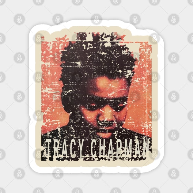 Tracy Chapman - retro style Magnet by Onarky