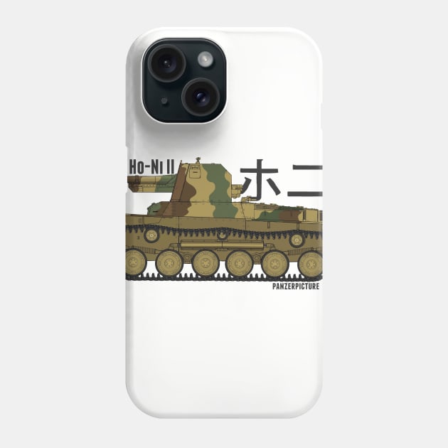 Type 1 Ho-Ni II Phone Case by Panzerpicture