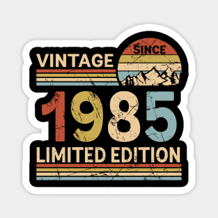 Vintage Since 1985 Limited Edition 38th Birthday Gift Vintage Men's Magnet