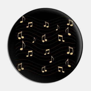 Musical Notes Pin