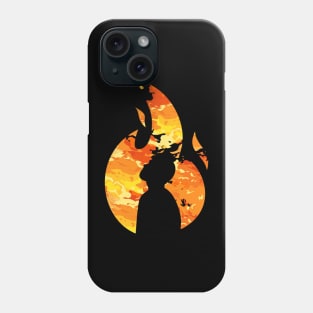 man on fire Phone Case