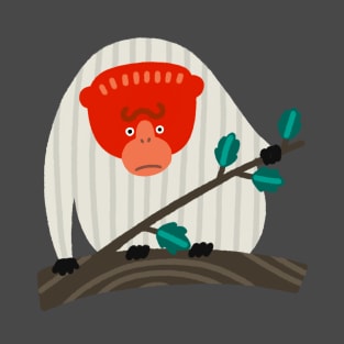 Uakari, Red Face Monkey T-Shirt