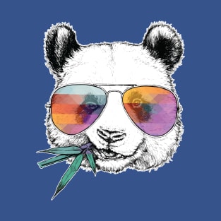 panda wearing glasses 3 T-Shirt