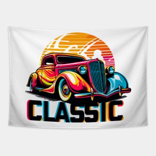 Classic Car Tapestry