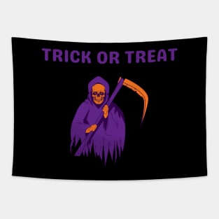 Spooky Trick or Treat Halloween Apparel Tapestry