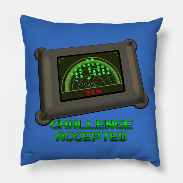 Challenge Accepted Pillow by RJJ Games