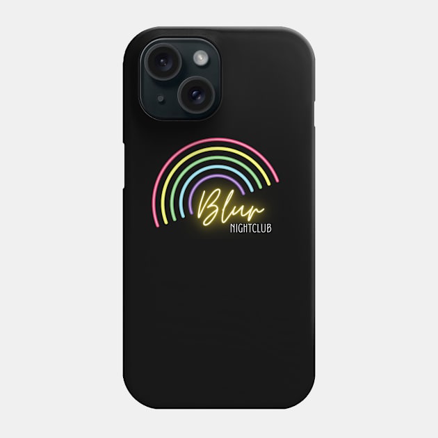 Blur Nightclub Phone Case by Misty Walker's Romance Book Merch