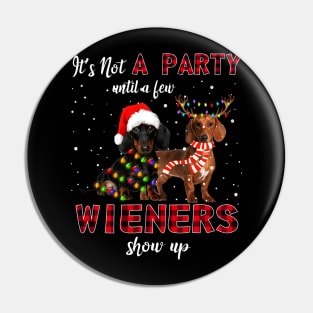 It's Not A Party With A Jew Wieners Show Up Funny Gift Pin