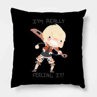 (SSB) I'm r feeling it Pillow