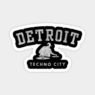 Detroit Techno City Magnet
