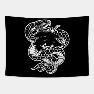 Naked Art Snake Tapestry