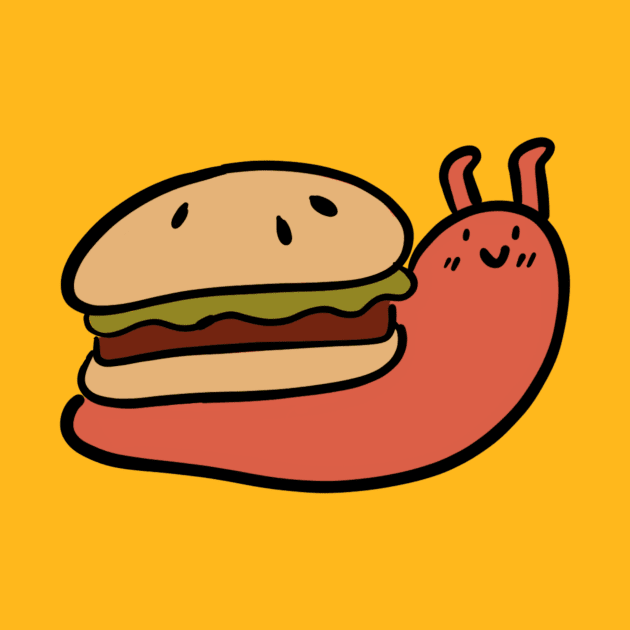 Hamburger Snail by bathbunny