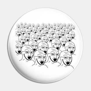 SOY BOY GROUP MEME Pin