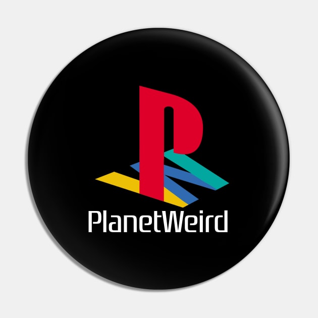 Planet Weird is now on Twitch! (white text) Pin by PlanetWeirdPod