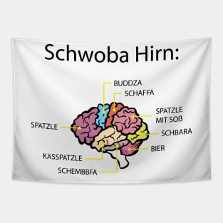 Lustig Schwäbisch Lustiger Spruch Schwaben Geschenk Idee Tapestry