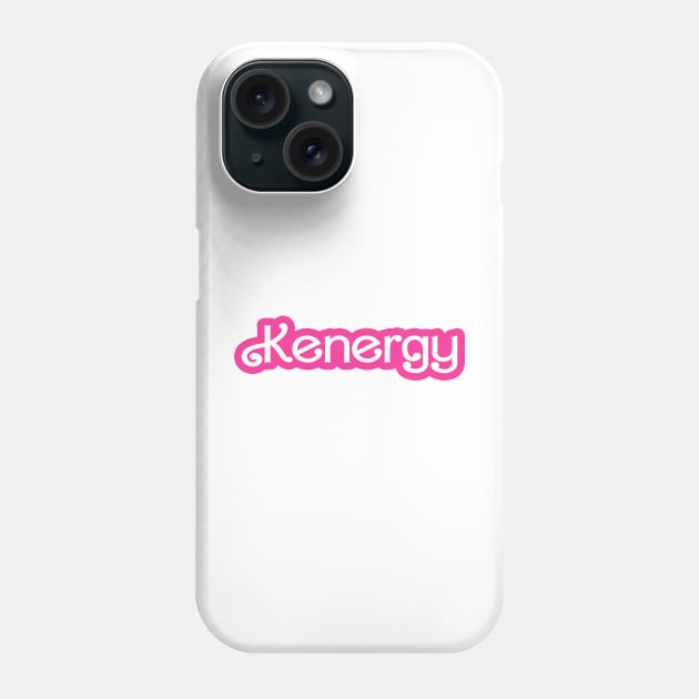 Kenergy Phone Case by The Tee Tree