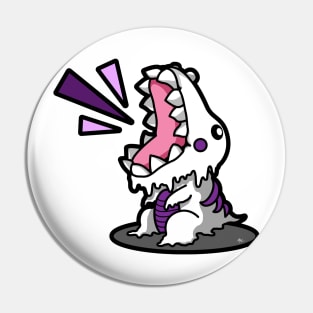 SM3GMASAURUS REX WHITE (PURPLE) Pin