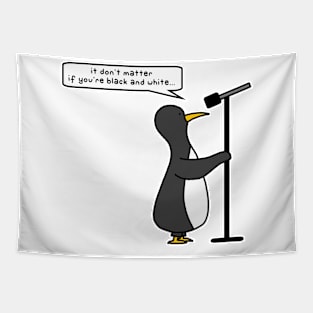 karaoke penguin Tapestry