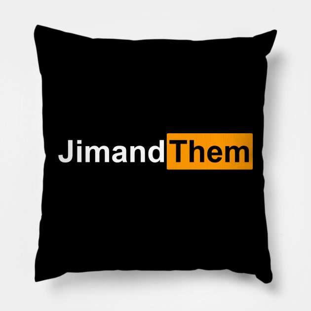 Jim and Them Hub Pillow by Jim and Them