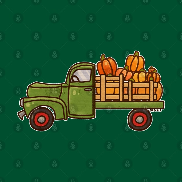 Pickup A Pumpkin! (Green Version) by Jan Grackle