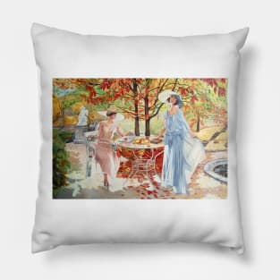 Golden Autumn in Sofievka Park. Pillow