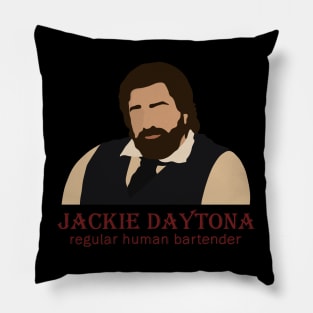 Jackie Daytona - Regular Human Bartender Pillow