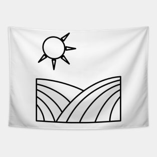 Sunny Vineyard Tapestry