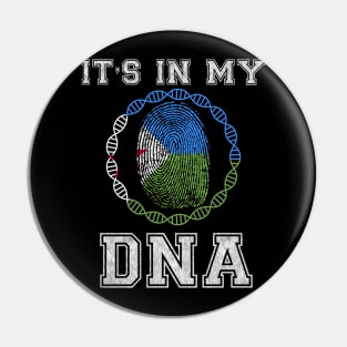 Djibouti  It's In My DNA - Gift for Djiboutian From Djibouti Pin