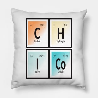 Chico City | Periodic Table Pillow