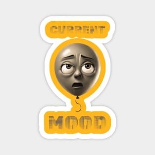 Current Mood Stunned Magnet