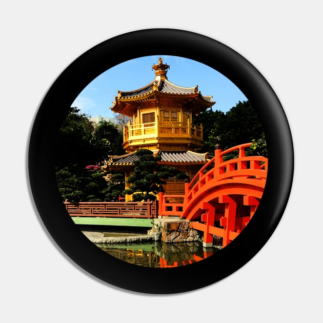 Golden Pagoda, Nan Lian Garden, Hong Kong Pin by JoanNinjaHen