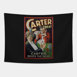 Carter Beats the Devil - Vintage Poster Tapestry