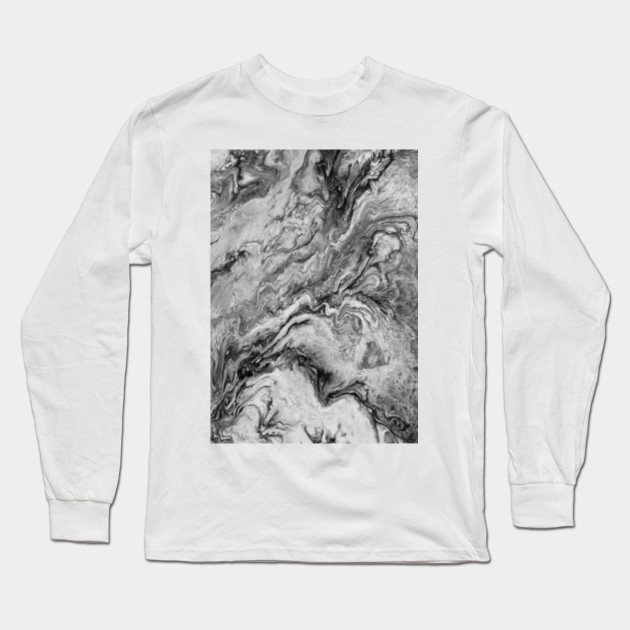 Acrylic Wet Pouring Art Acrylic Pour Painting Long Sleeve T