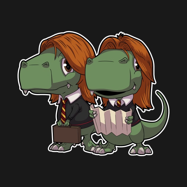 Dino Twins by DinoTropolis