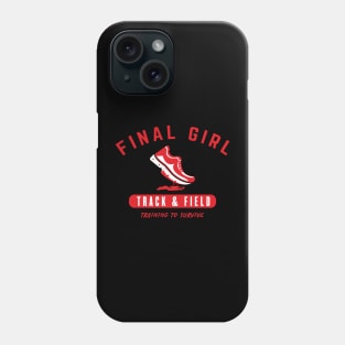 Final Girl Track & Field Red Phone Case