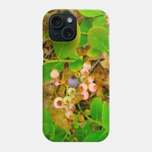 Wild Blueberries Phone Case