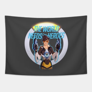 The World needs Heroes Tapestry