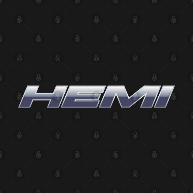 Mopar Hemi chrome badge by retropetrol