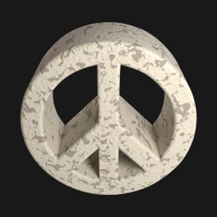 Peace - 3D - Chipped T-Shirt