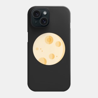 moon icon sticker Phone Case